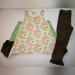 Matilda Jane Caught In A Breeze Tunic Woodland Adventure Leggings 8 Hello Lovely